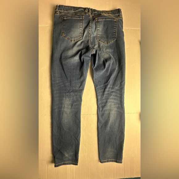 Kut From The Kloth Diana Skinny Jeans Womens 12 Dark Blue Wash Stretch Denim - Picture 7 of 8